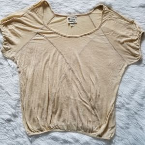 Slits On The Shoulder Top